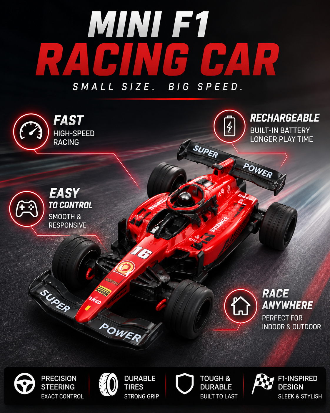 Mini F1 RC Car