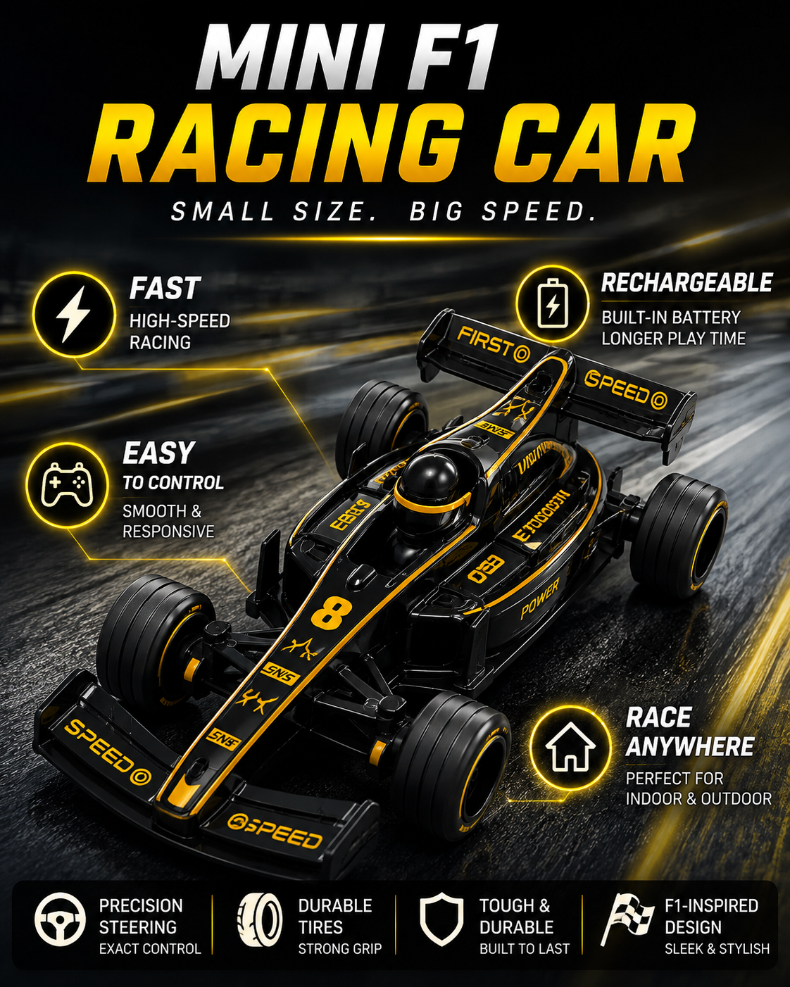 Mini F1 RC Car